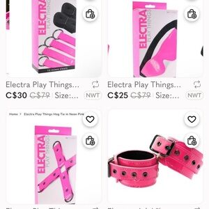 Electra Play Things Pink Set